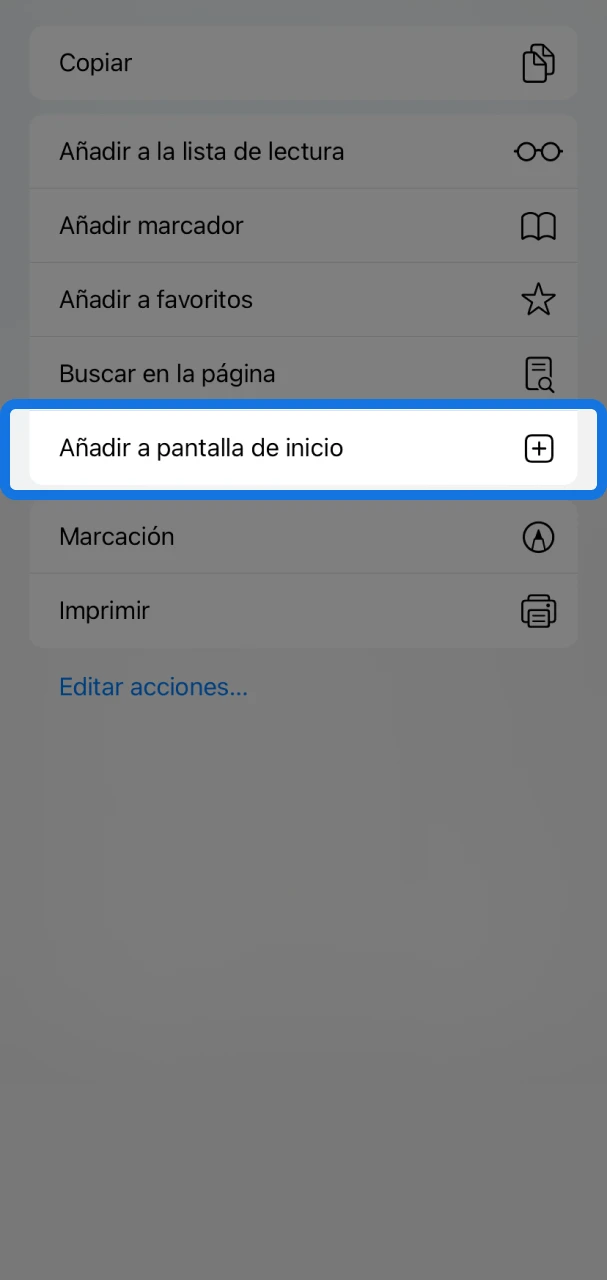 Explora el menú desplegable y selecciona el icono del signo más para instalar la aplicación Stake.