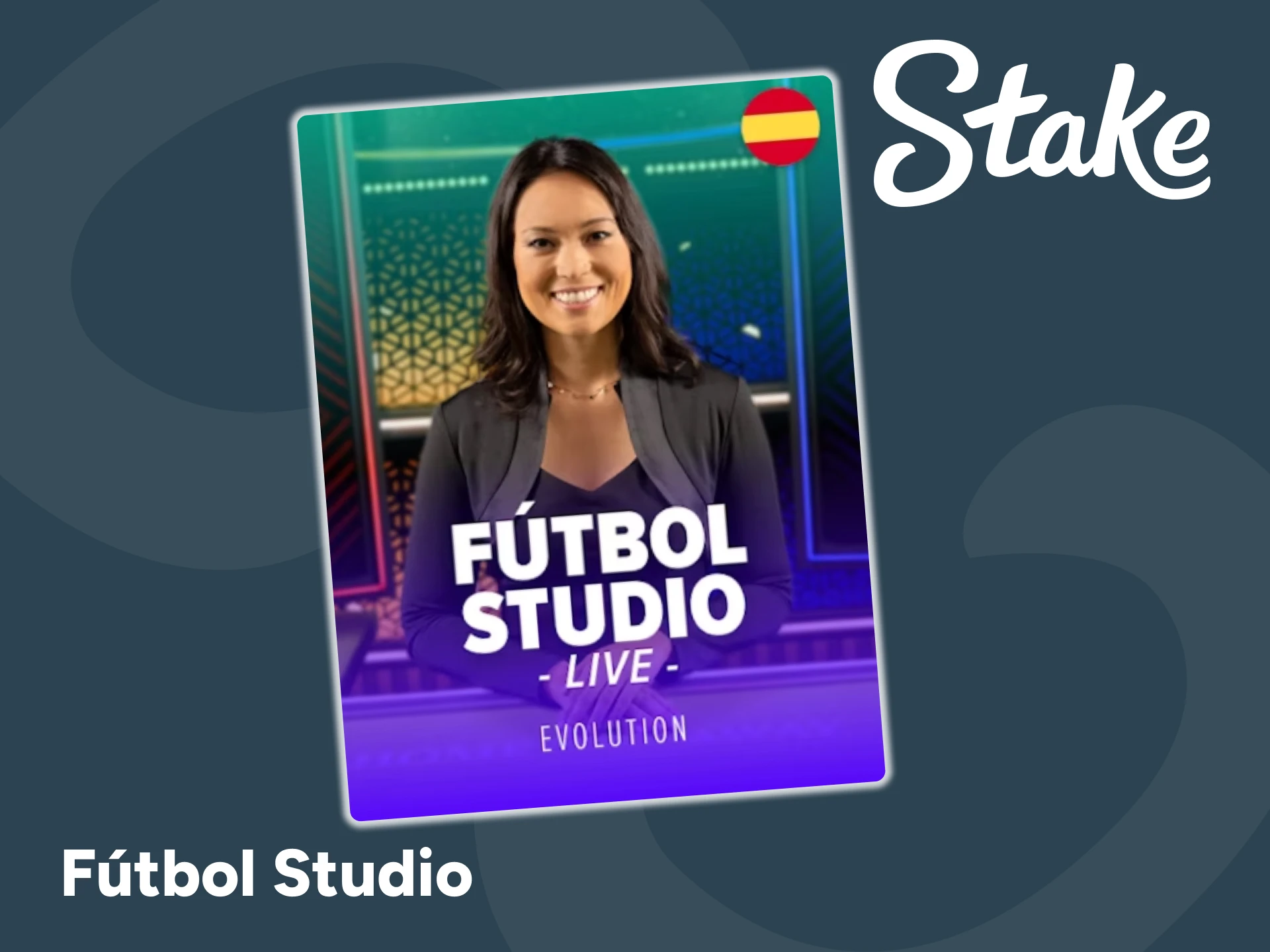 Haz apuestas sobre equipos de fútbol en el juego de casino Fútbol Studio en Stake.