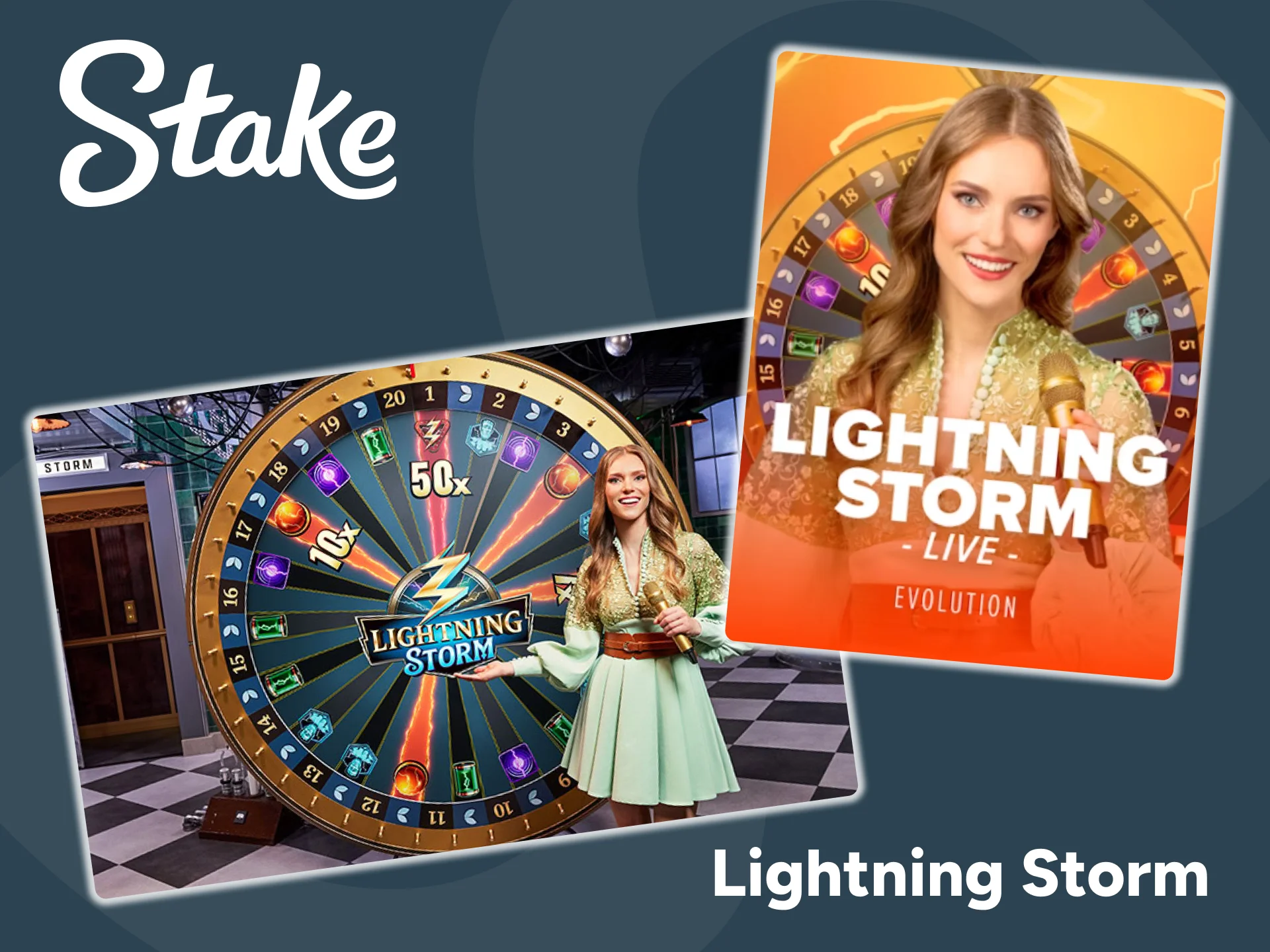 Haz pronósticos acertados en el juego Lightning Storm en Stake.