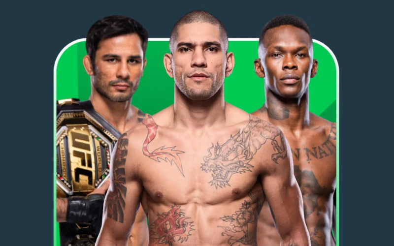 La bonificación de UFC se presenta en el sitio web de Stake.